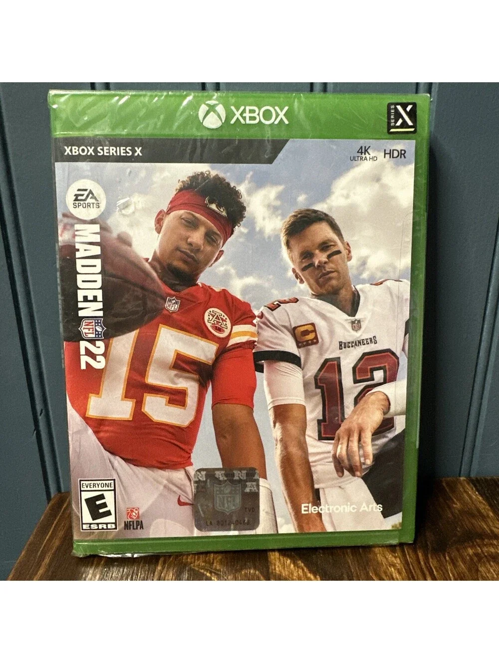 Brand New Sealed Madden NFL 22 Xbox Series X Patrick Mahomes Tom Brady